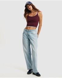 Cotton On - Low Rise Straight Jeans