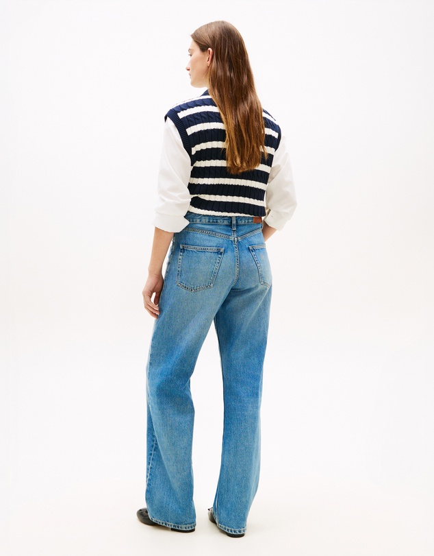 Tommy Hilfiger - Mid Rise Loose Straight Leg Jeans