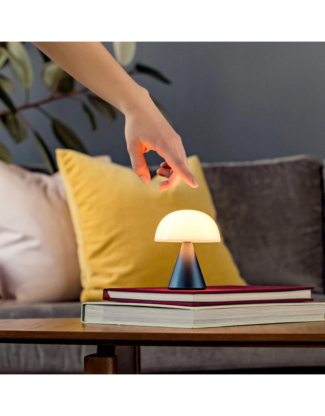 Lexon - Lexon Mina M Medium Portable Led Lamp - Blue