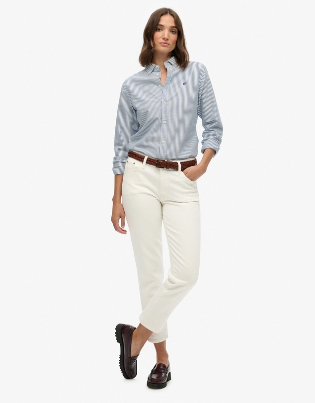 Superdry - Slim Oxford Long Sleeve Shirt