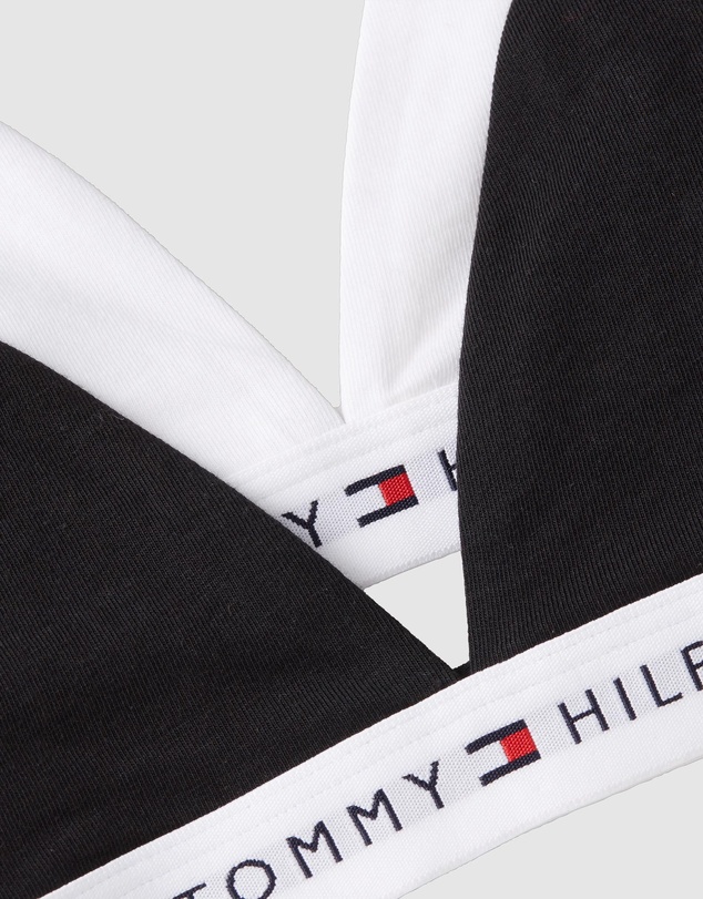 Tommy Hilfiger - 2-Pack Signature Logo Triangle Bra - Teens