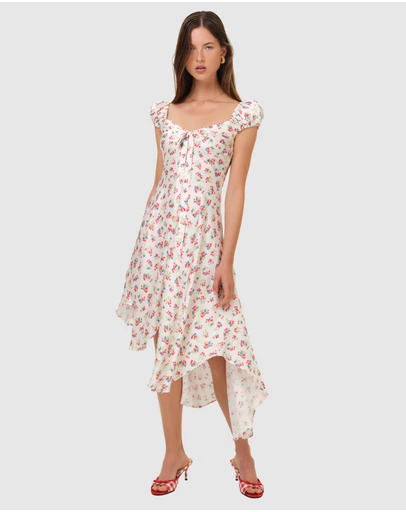 For Love & Lemons - Cherry Mae Midi Dress
