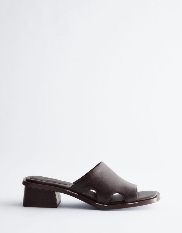 & Other Stories - Block Heel Leather Sandals