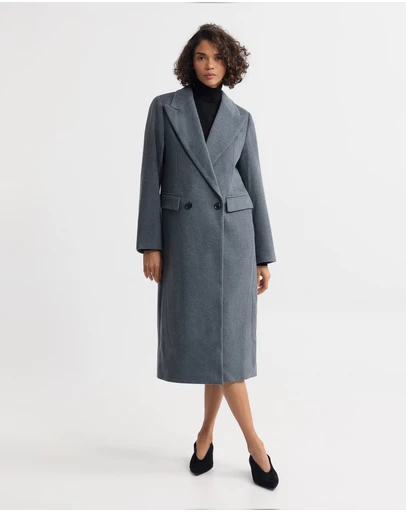 Oxford - Saskia Double Breasted Wool Rich Coat