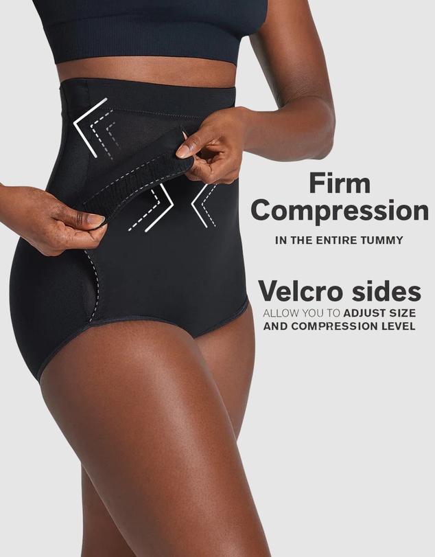 Leonisa - Bellyflex Total Adjustable Post-Surgery or Postpartum Belly Wrap Brief