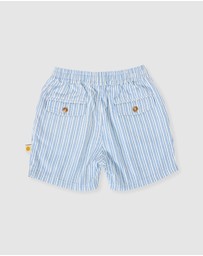 Goldie + Ace - Sailor Stripe Noah Shorts - Babies-Kids
