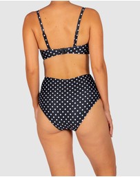 Baku Swimwear - Parisian Summer High Waist Bikini Bottom