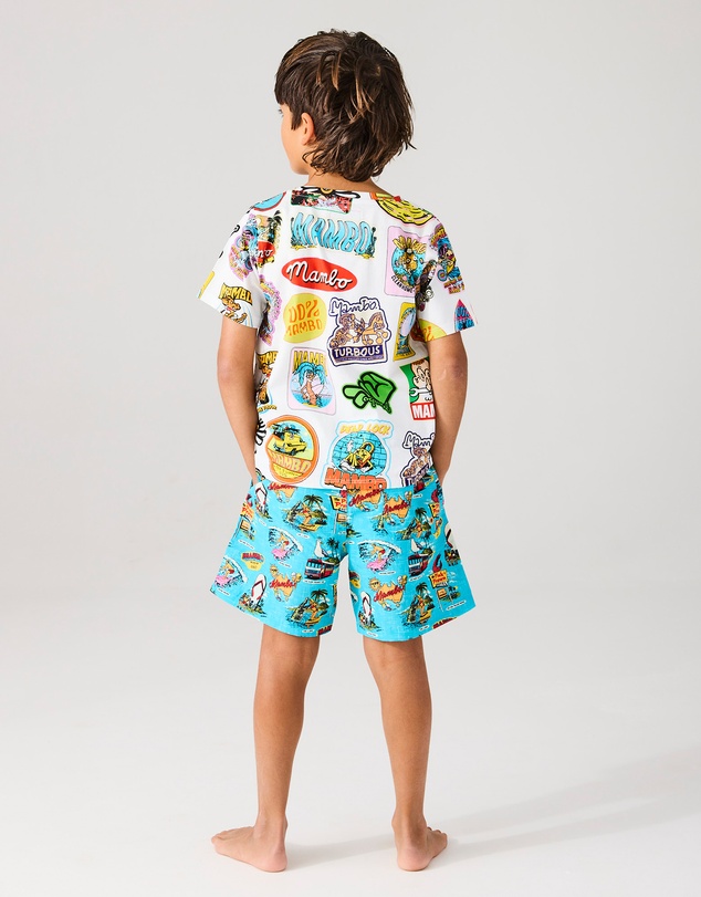 Kip&Co - KipCo x Mambo Sticker Club Organic Cotton T-Shirt - Kids