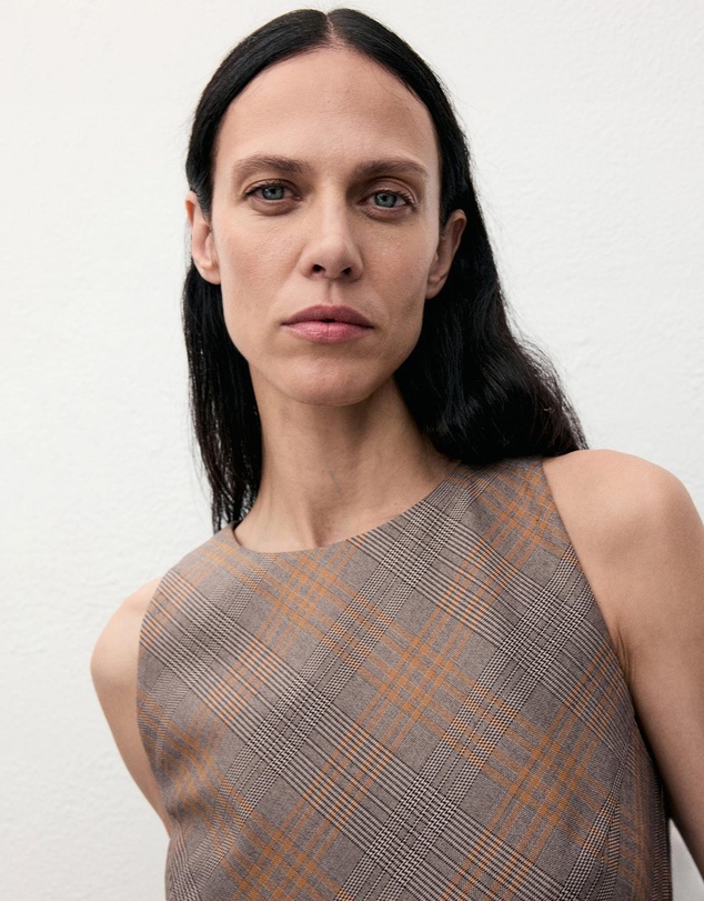 M.N.G - Check Belt Dress