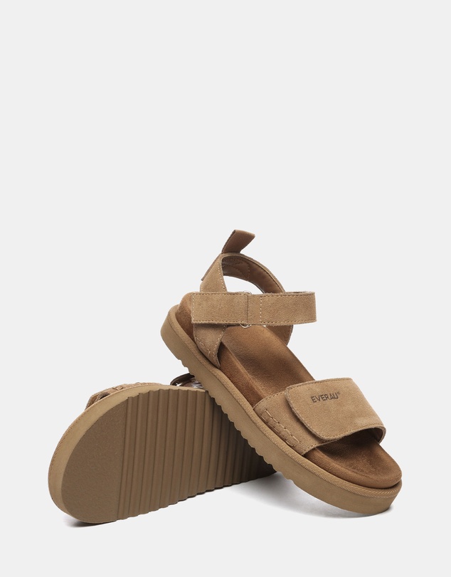 EVERAU - EverAU Ugg Carla Cow Suede Upper Sandals