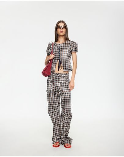 Beige Tartan