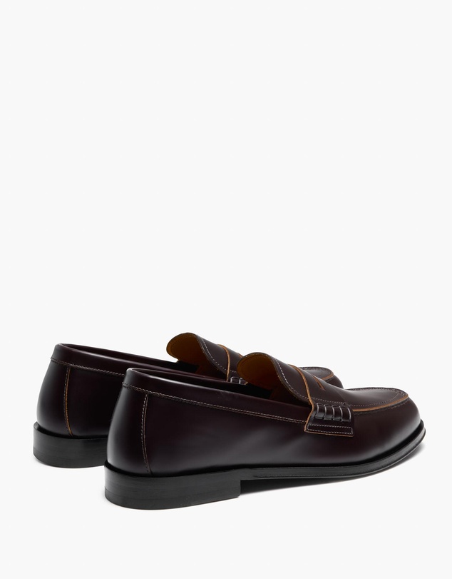 Aquila - D'ORO Collection - Prescott Hi-Shine Penny Loafers