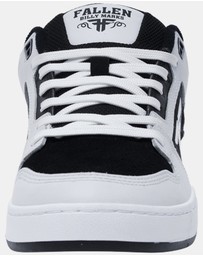 Fallen Footwear - Revolver Shoes White