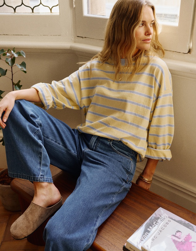 Ceres Life - Beau Long Sleeve Slouchy Tee