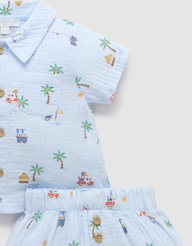Purebaby - Crinkle Set -Kids-Babies