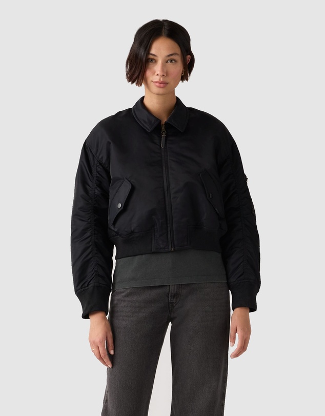 Levi's - Bowie Cropped Bomber Jacket