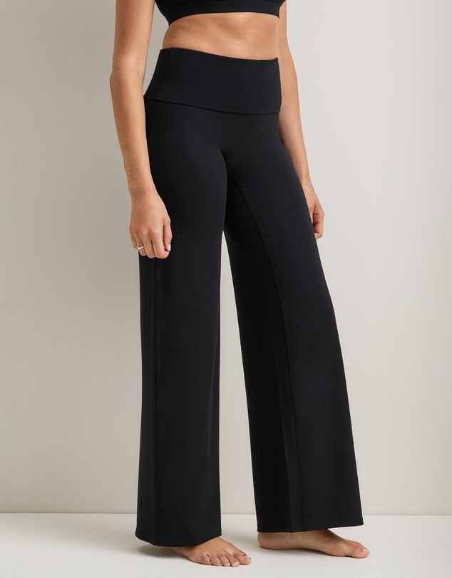 TALA - Softset Fold Waist Wide Leg Trousers