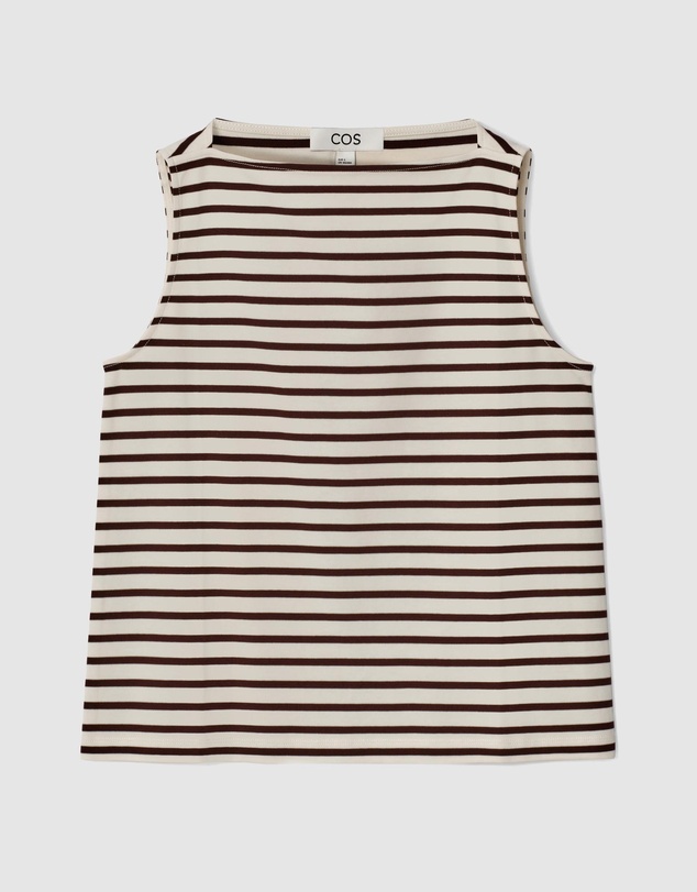 COS - Boat-Neck Tank Top