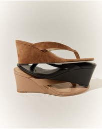Siren - Charlize Thong Wedges