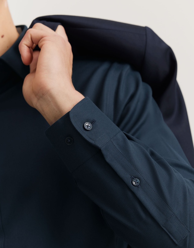 Country Road - Slim Fit Textured Travel Shirt