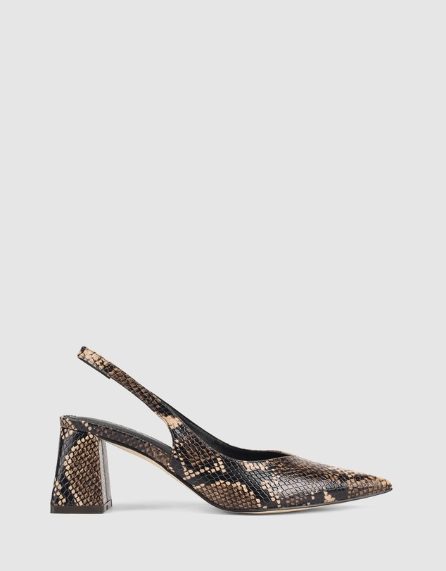 Siren - Yankee Slingback Block Heel