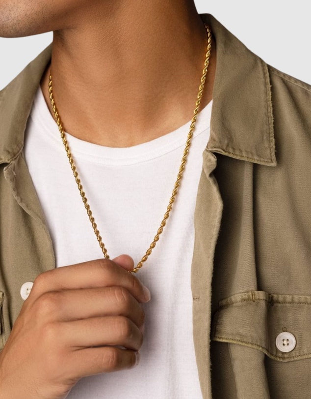 Nialaya Jewellery - Rope Chain