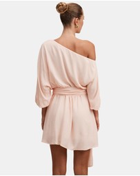 Forever New - Sammy Tipped Draped Mini Dress