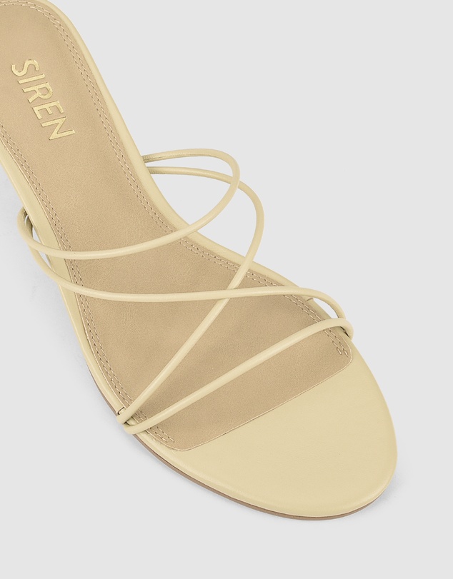 Siren - Xala Strappy Kitten Heels