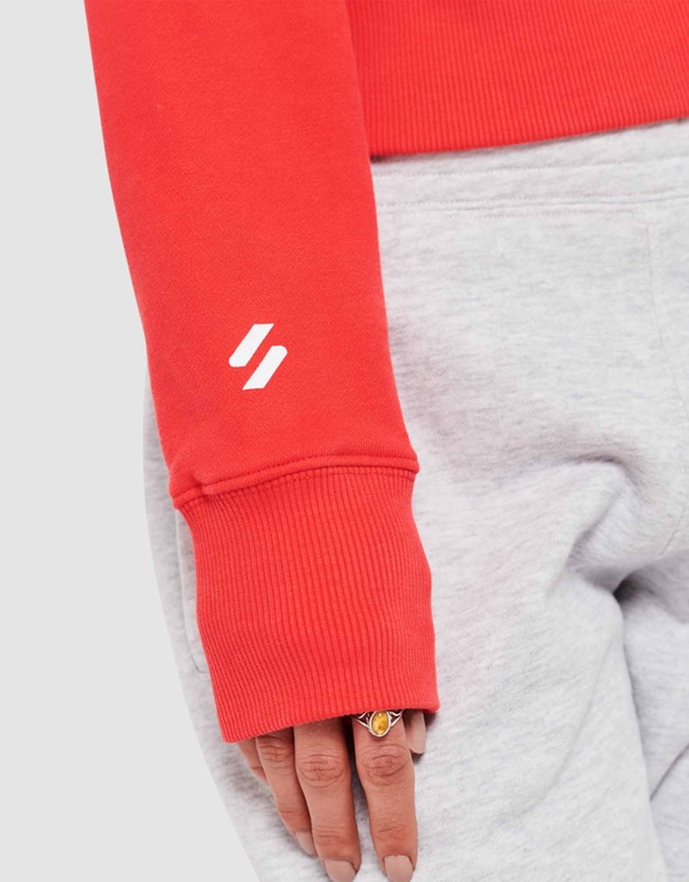 Superdry - Code Core Sport Crop Box Hoodie