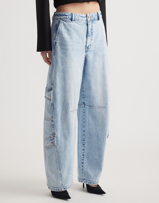 Decjuba - Alexa Cargo Barrel Jeans