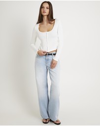 Alice In The Eve - Dixie Corset Long Sleeve Top