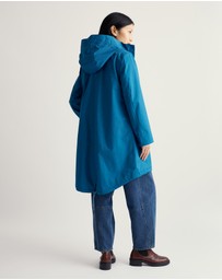 Seasalt - Seasalt Cornwall Blue Seafaring Waterproof Coat
