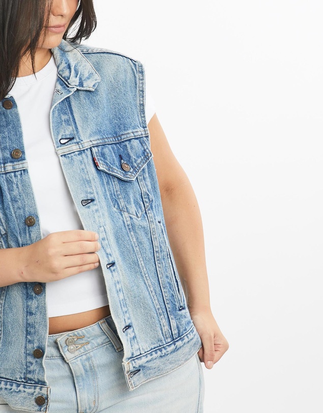 Vintage by The Real Deal - Pre Loved - Vintage 90s Levi's Denim Vest