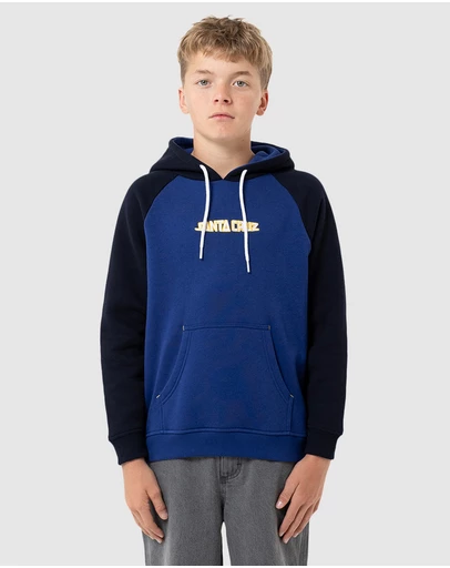 Santa Cruz - Fisheye Strip Front Hoodie - Kids-Teens