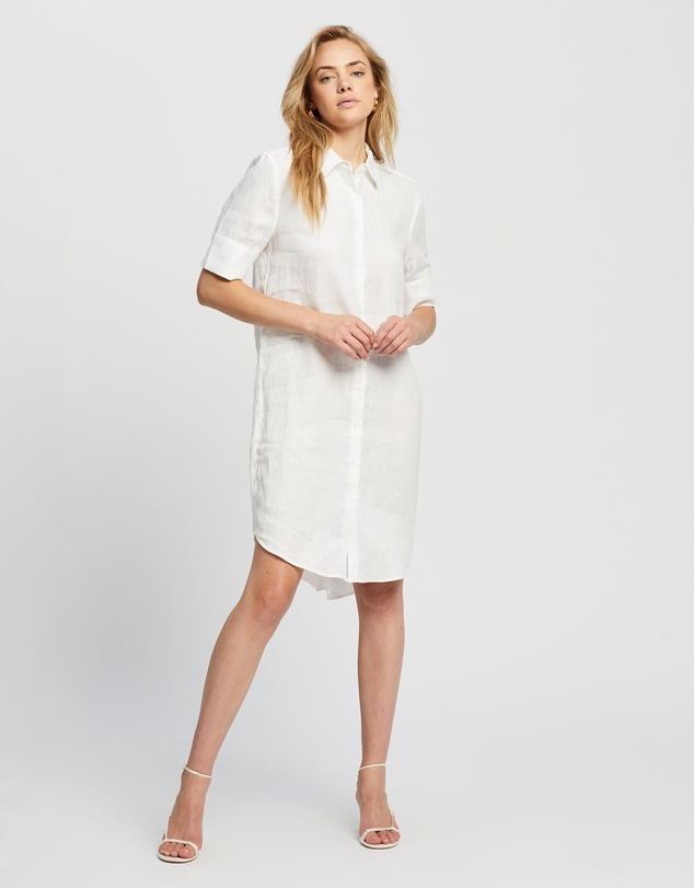 White By FTL - Hettie Shirt Dress