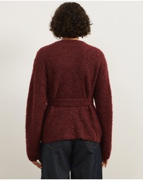 Atmos&Here - Jovie Boucle Knit Cardigan