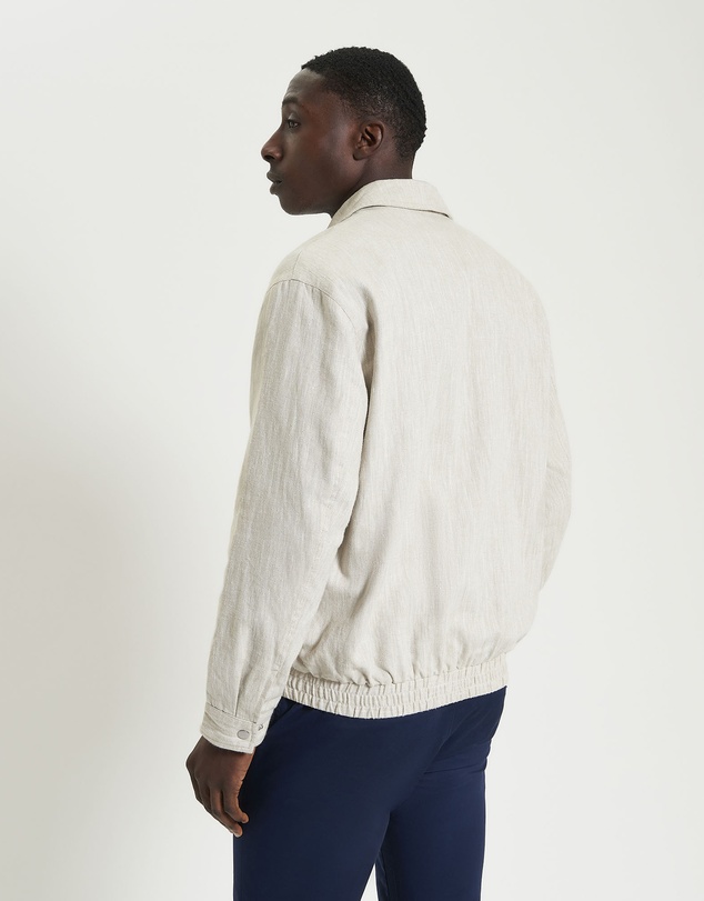 Ben Sherman - Linen Blouson Jacket