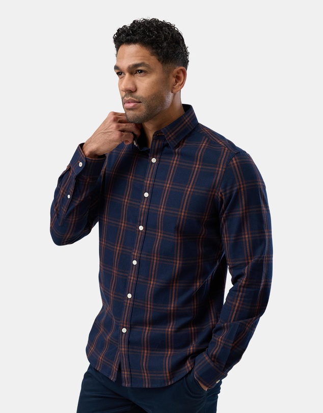 Brooksfield - Casual Brushed Cotton Shirt