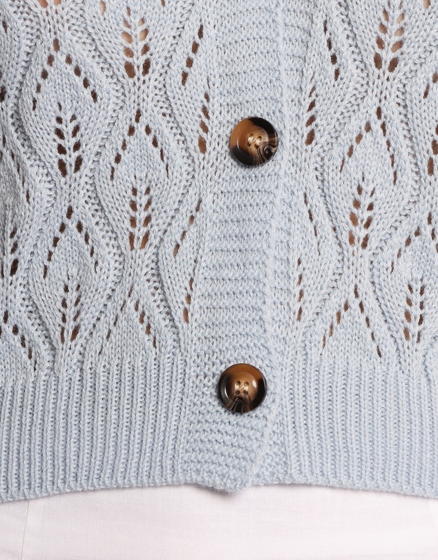 Petal & Pup - Ellen Cardigan - Pale Blue