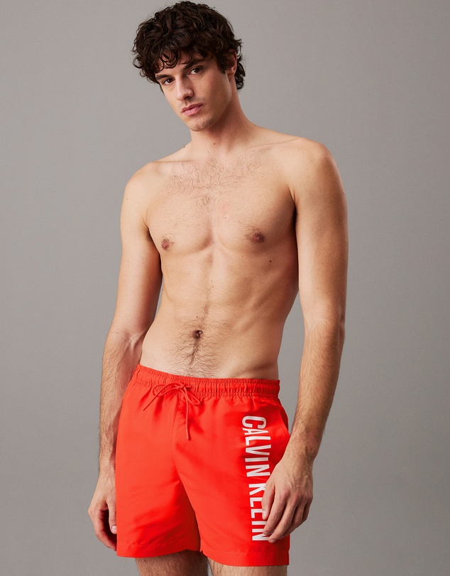Calvin Klein - Intense Power Medium Drawstring Swim Shorts