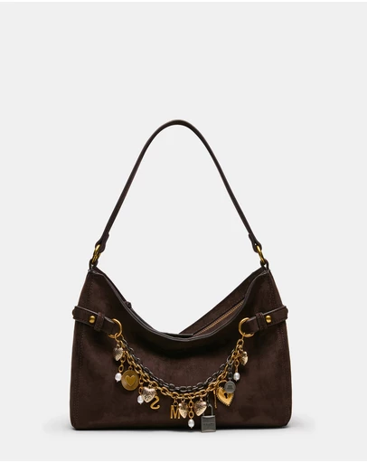 Steve Madden - BLianna Dark Chocolate Shoulder Bag