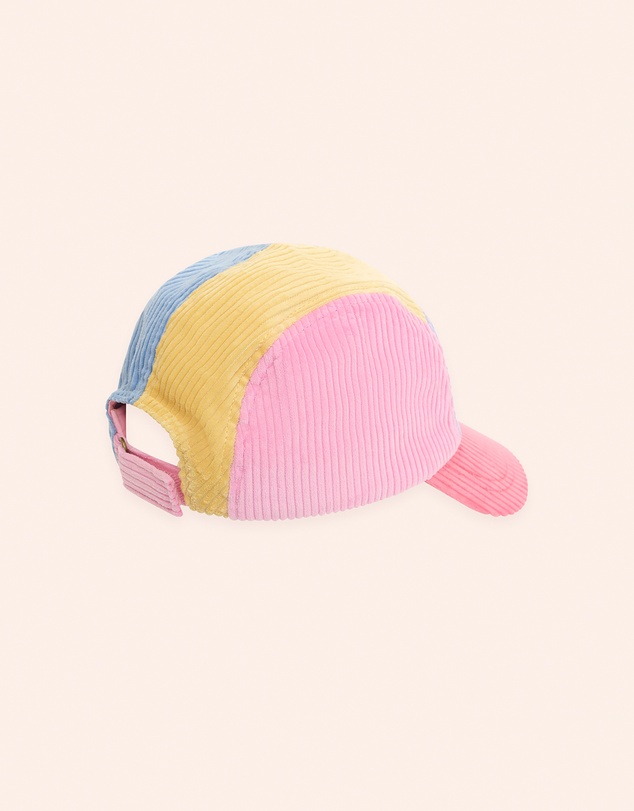Huxbaby - Colour Block Cord Panel Cap - Babies-Kids
