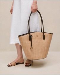 Trenery - Yamba Woven Tote in Natural