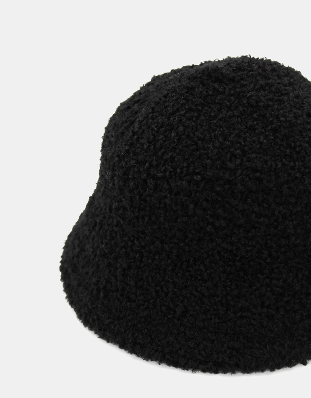 Morgan & Taylor - Montana Teddy Cloche Hat in Black