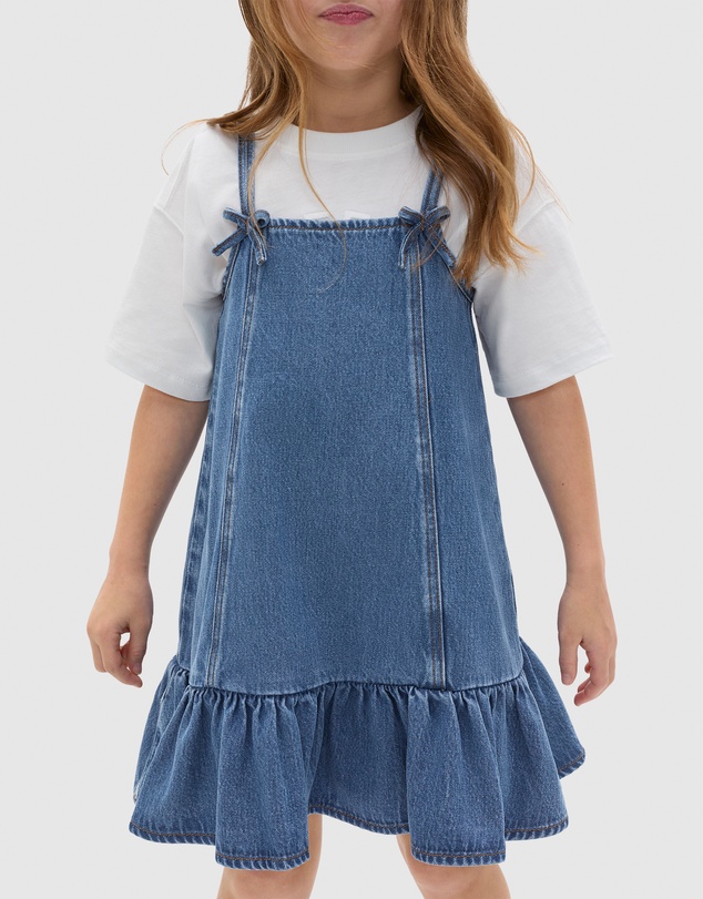 Seed Heritage - Drop Waist Denim Dress