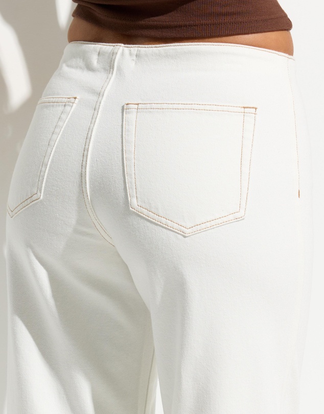 Dazie - Lakewood Low Rise No Waistband Adjustable Jeans