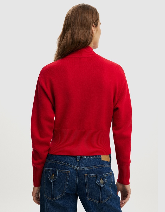 Cotton On - Lotus Cinched Zip Knit