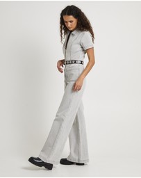 Insight - Nikki Denim Maxi Boiler Suit