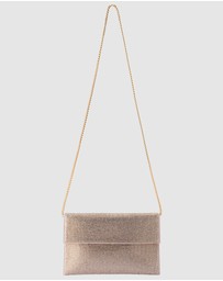 Olga Berg - Cara Crystal Envlope Clutch
