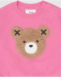 Huxbaby - Furry Huxbear Sweatshirt - Babies-Kids
